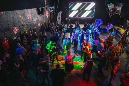 Absolwenckie potupaje na UMK [fot. Szymon Zdziebło]